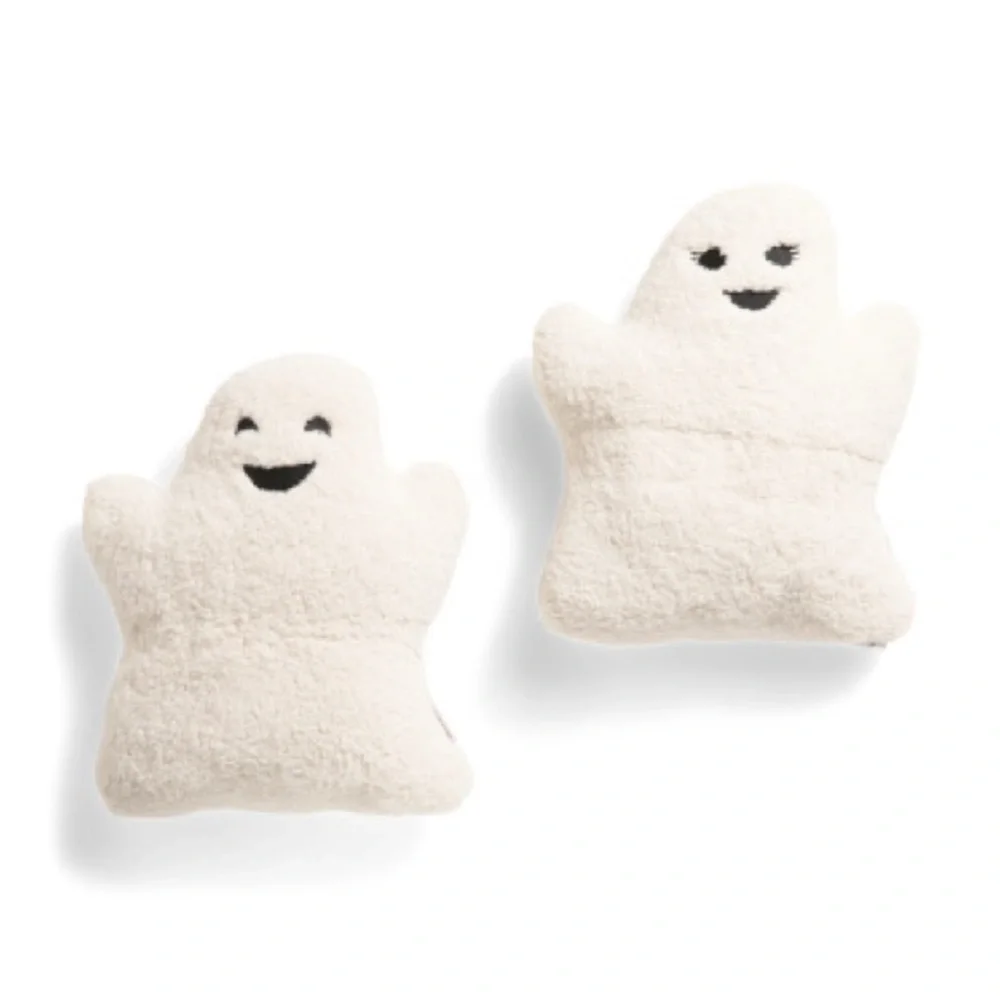 NEW Novogratz Ghost Sherpa Halloween Pillows